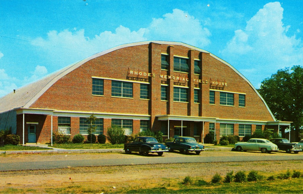Picture of the Rhodes-Reaves Field House
